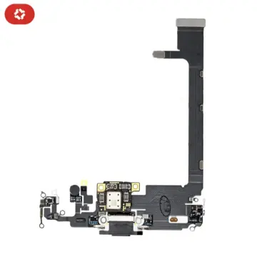 Connecteur de charge iPhone 11 Pro Max noir - OEM NEW