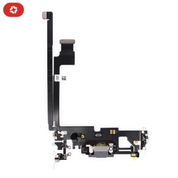 Connecteur de charge iPhone 12 Pro Max noir - OEM NEW