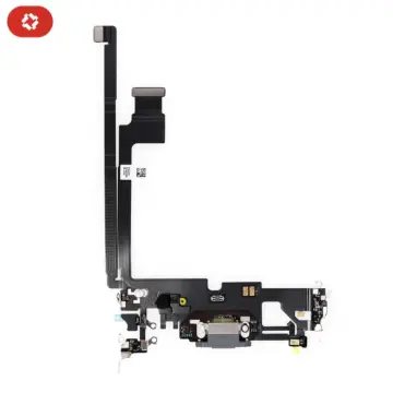 Connecteur de charge iPhone 12 Pro Max noir - OEM NEW