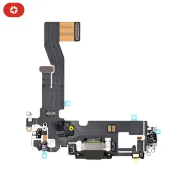 Connecteur de charge iPhone 12 Pro noir - OEM NEW