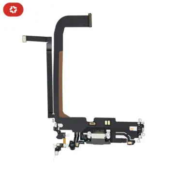 Connecteur de charge iPhone 13 Pro Max noir - OEM NEW