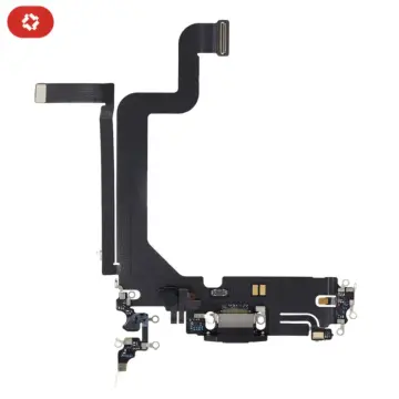 Connecteur de charge iPhone 14 Pro Max noir - OEM NEW
