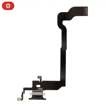 Connecteur de charge iPhone X noir - OEM NEW