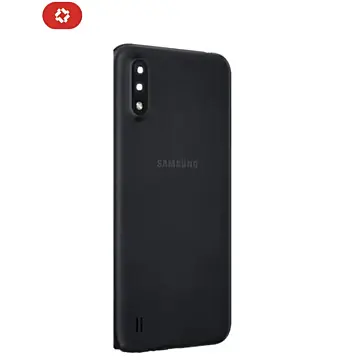 Coque arrière samsung A01 A015F noir - S+