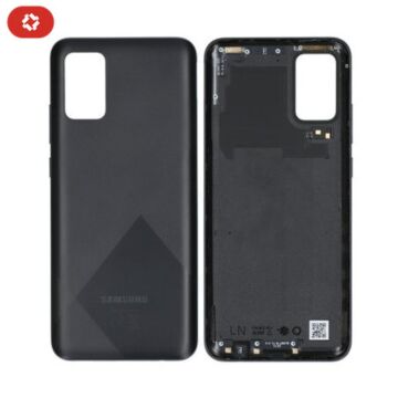 Coque arrière samsung A02s A025G noir - S+