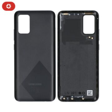 Coque arrière samsung A03s A037G noir - S+