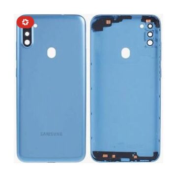 Coque arrière samsung A11 A115F bleu - S+