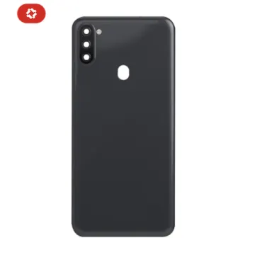Coque arrière samsung A11 A115F noir - S+