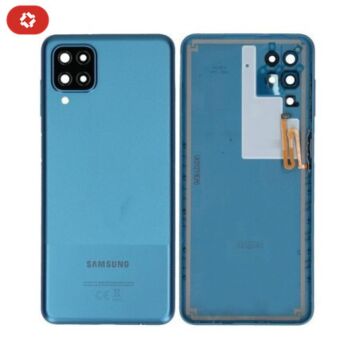 Coque arrière samsung A12 A125F bleu - S+