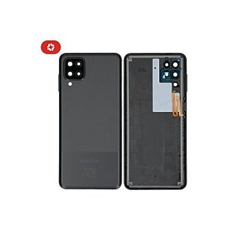 Coque arrière samsung A12 A125F noir - S+