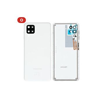 Coque arrière samsung A12S A127F blanc - S+
