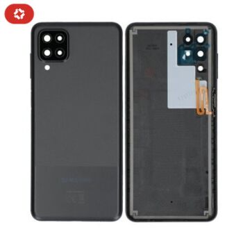 Coque arrière samsung A12S A127F noir - S+
