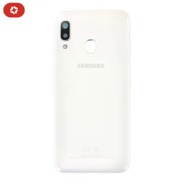 Coque arrière samsung A20e A202F blanc - S+