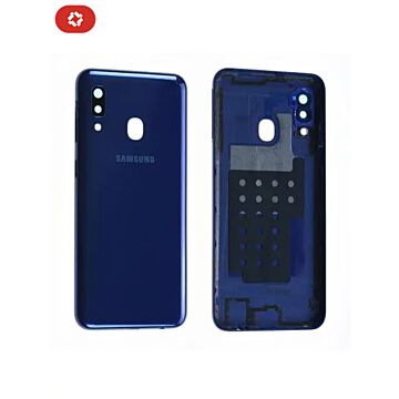 Coque arrière samsung A20e A202F bleu - S+