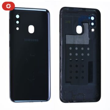 Coque arrière samsung A20e A202F noir - S+