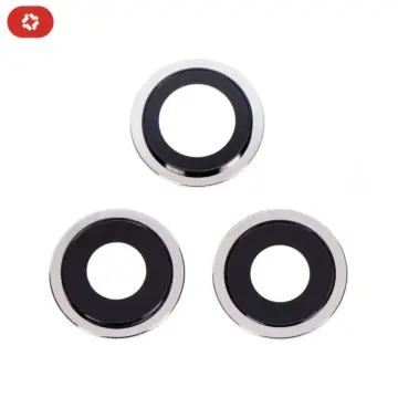 Lentille caméra + anneau argent iPhone 12 Pro - OEM NEW