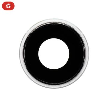 Lentille caméra + anneau blanc iPhone XR - OEM NEW