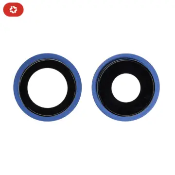 Lentille caméra + anneau bleu iPhone 12M/12 - OEM NEW
