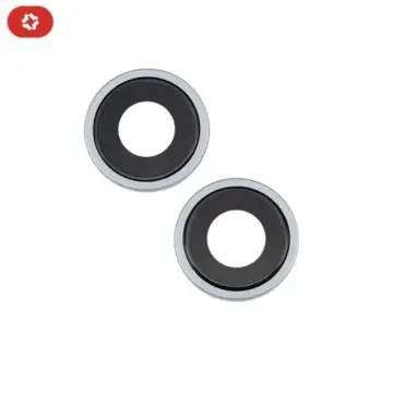 Lentille caméra + anneau bleu iPhone 15/15 Plus - OEM NEW