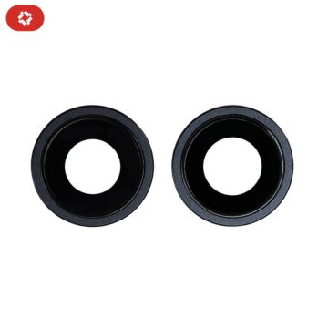 Lentille caméra + anneau noir iPhone 14/14 Plus - OEM NEW