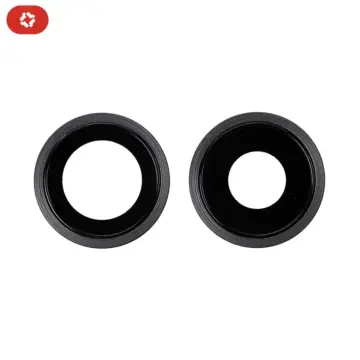 Lentille caméra + anneau noir iPhone 11 - OEM NEW