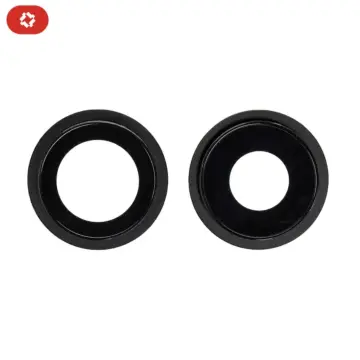 Lentille caméra + anneau noir iPhone 12M/12 - OEM NEW