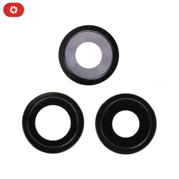 Lentille caméra + anneau noir iPhone 12 Pro Max - OEM NEW