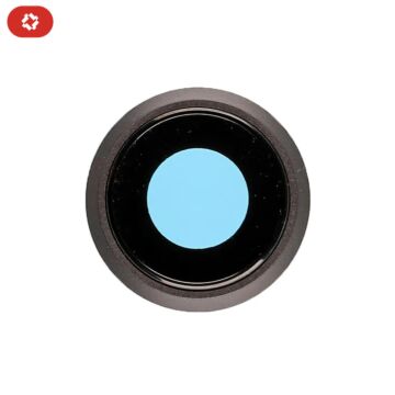 Lentille caméra + anneau noir iPhone 8 - OEM NEW