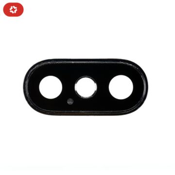 Lentille caméra + anneau noir iPhone XS/XSM - OEM NEW
