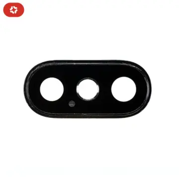 Lentille caméra + anneau noir iPhone XS/XSM - OEM NEW