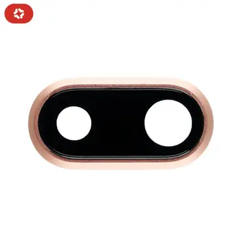 Lentille caméra + anneau or iPhone 8 Plus - OEM NEW
