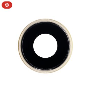 Lentille caméra + anneau jaune iPhone XR - OEM NEW