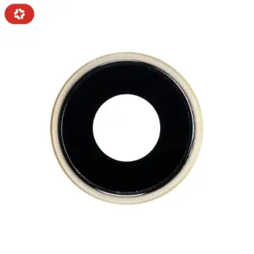 Lentille caméra + anneau jaune iPhone XR - OEM NEW