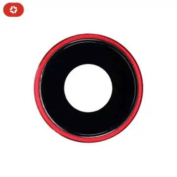 Lentille caméra + anneau rouge iPhone XR - OEM NEW