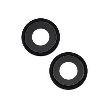 Lentille caméra + anneau noir iPhone 15/15 Plus - OEM NEW
