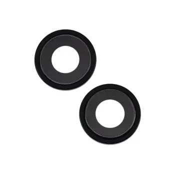 Lentille caméra + anneau noir iPhone 15/15 Plus - OEM NEW