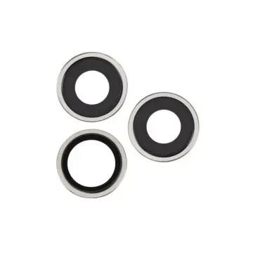 Lentille caméra + anneau blanc iPhone 15 Pro - OEM NEW