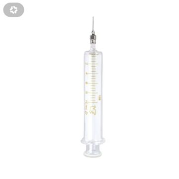 Seringue en verre pour flux - 5ml