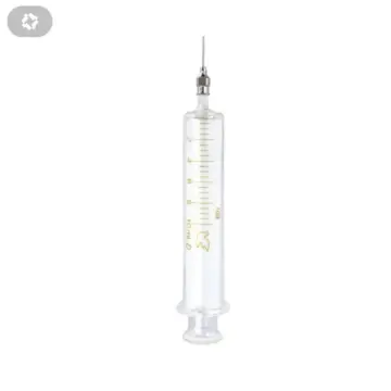 Seringue en verre pour flux - 5ml