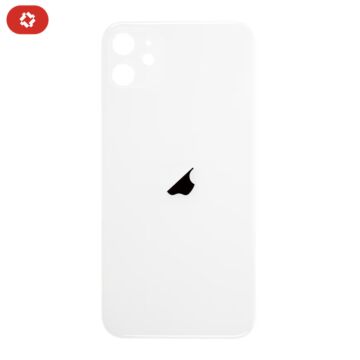 Vitre arrière iPhone 11 Blanc - S+