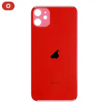 Vitre arrière iPhone 11 Rouge - S+