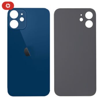 Vitre arrière iPhone 12 Bleu - S+