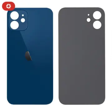 Vitre arrière iPhone 12 Mini Bleu - S+