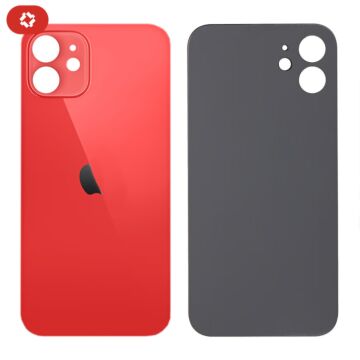 Vitre arrière iPhone 12 Mini Rouge - S+
