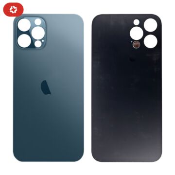 Vitre arrière iPhone 12 Pro Bleu - S+