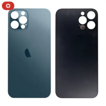 Vitre arrière iPhone 12 Pro Bleu - S+