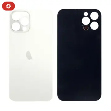 Vitre arrière iPhone 12 Pro Max Blanc - S+
