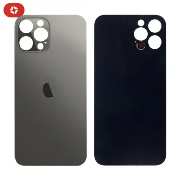 Vitre arrière iPhone 12 Pro Max Noir - S+