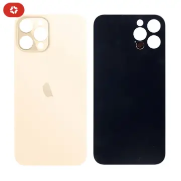 Vitre arrière iPhone 12 Pro Max Or - S+
