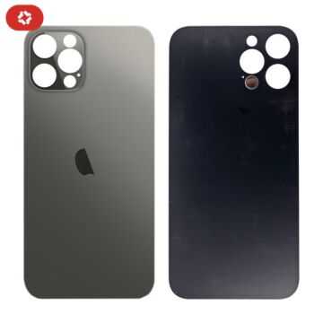 Vitre arrière iPhone 12 Pro Noir - S+